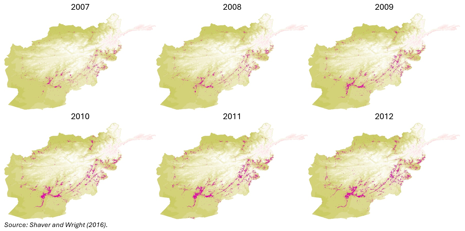 Security incidents, 2007 – 2012