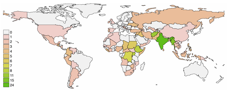 Rebel groups with female participation