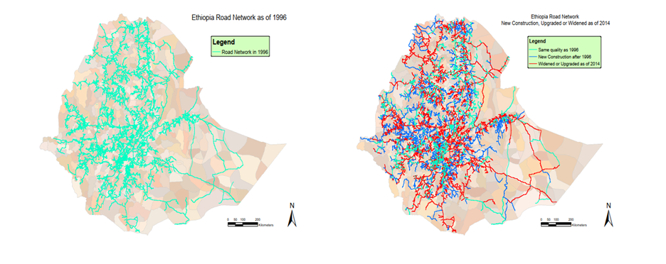 Roads in Ethiopia