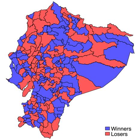 Municipal winners and losers from the 2017 transfer formula reform