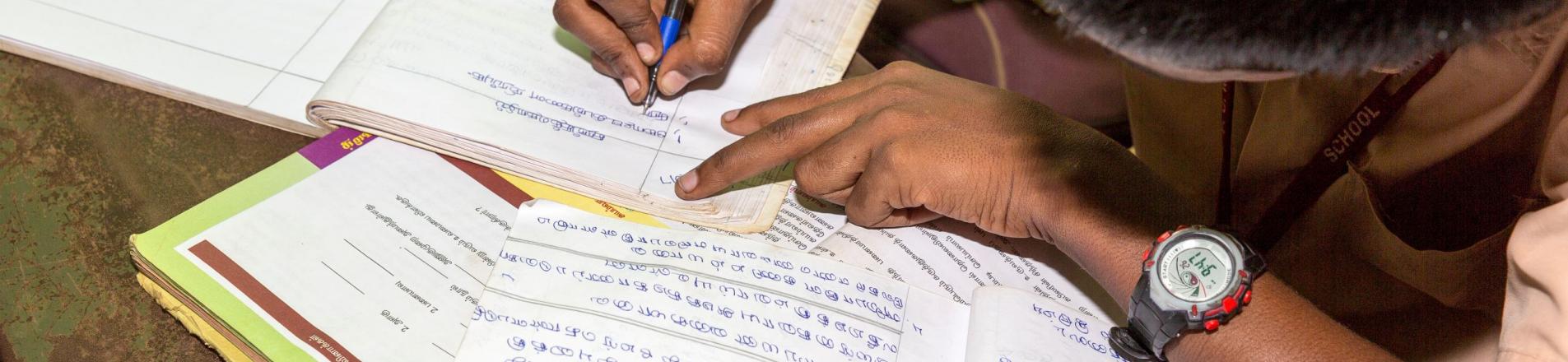 Student in India