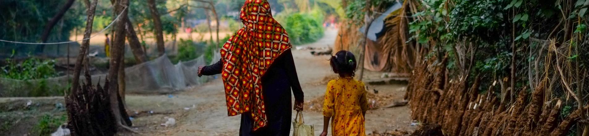 Women and girl in Bangladesh