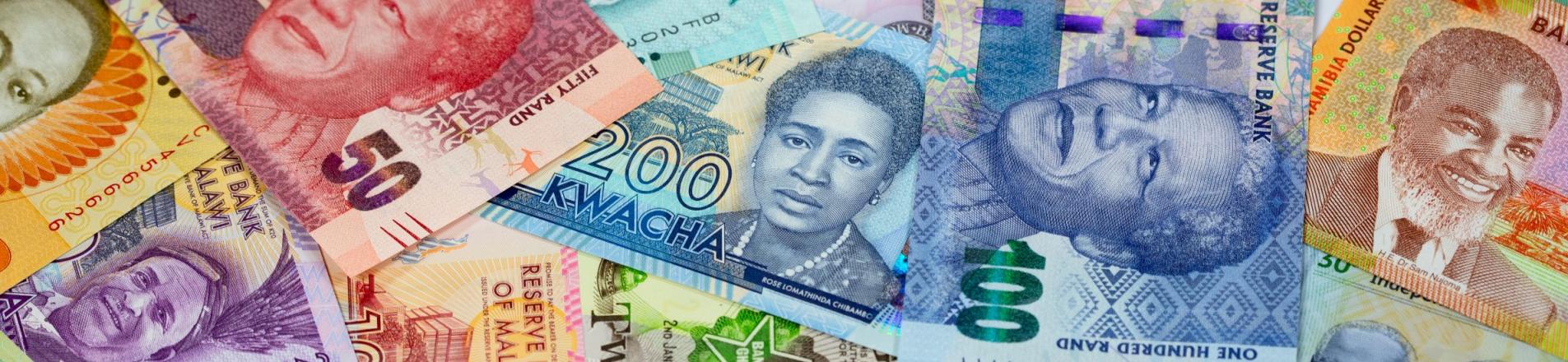 African banknotes