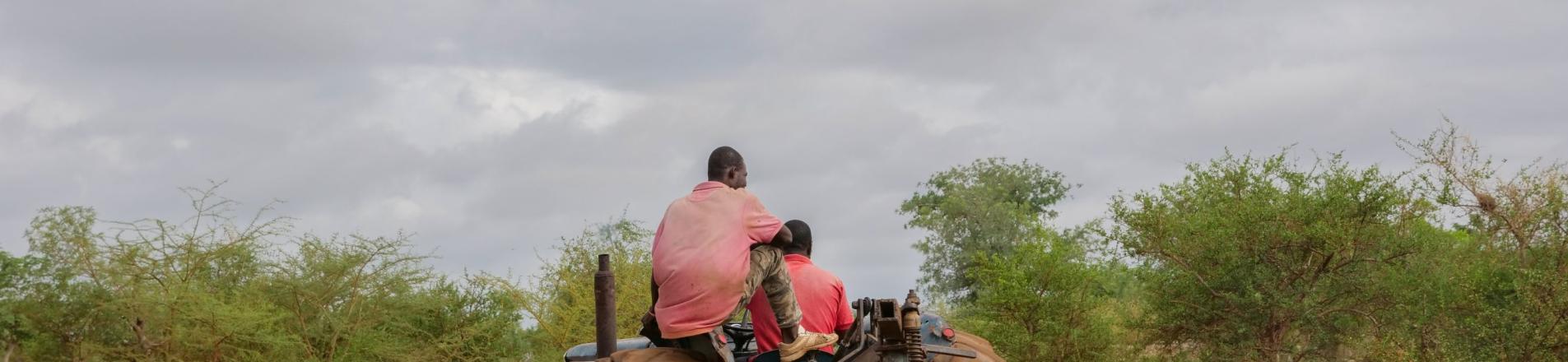 tractor in Africa