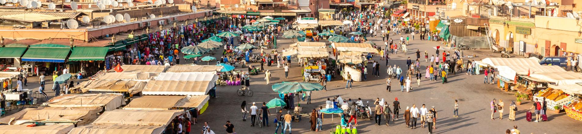 market in Morocco