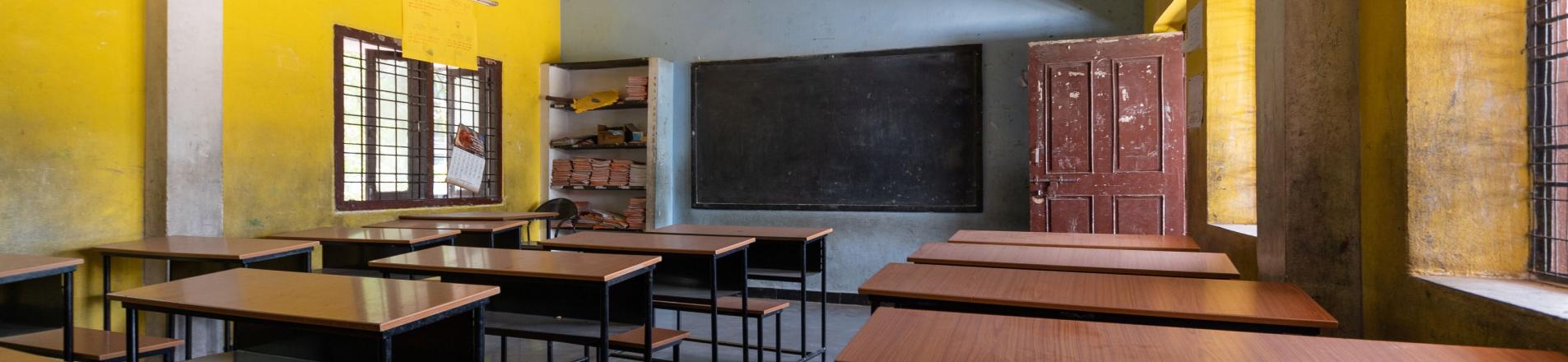 classroom in India