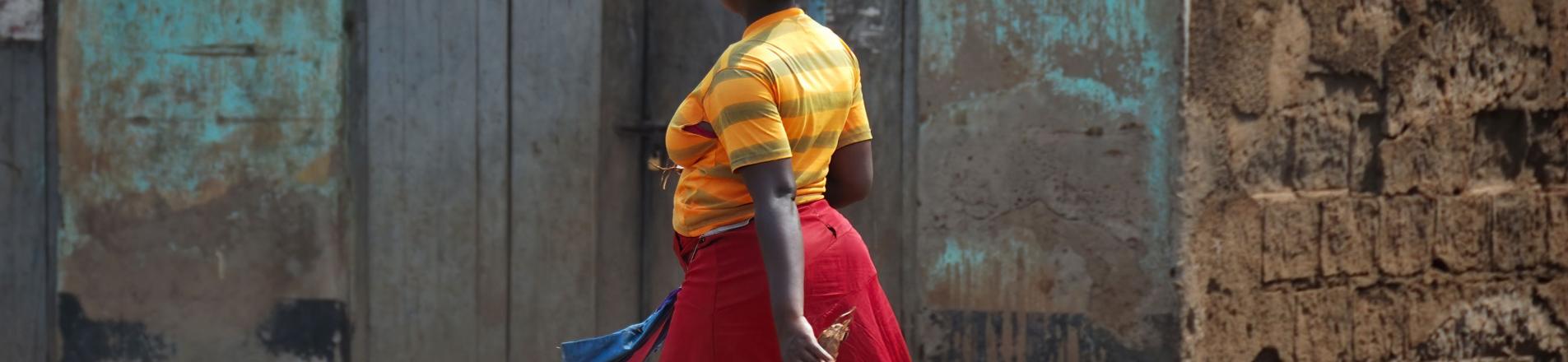 woman in Uganda
