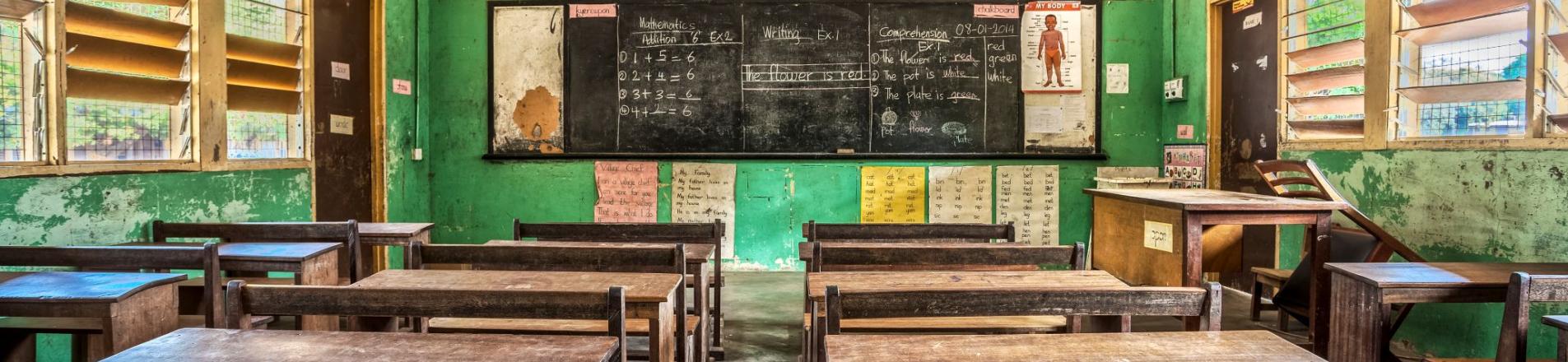 Classroom in Ghana