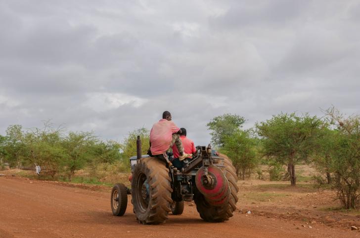 tractor in Africa