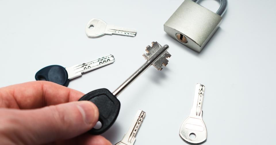 wrong key for the lock