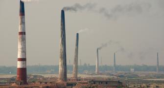 Brick kilns in Dhaka
