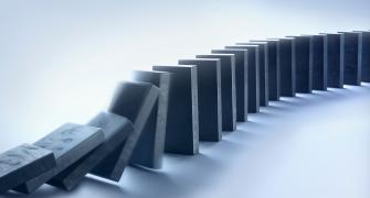 dominoes falling