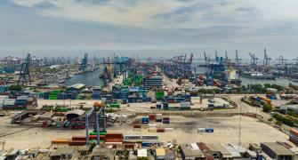 Port in Jakarta