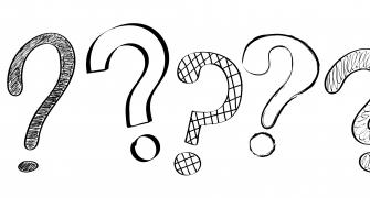 series of questions marks