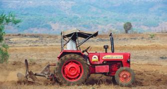 tractor in rural India