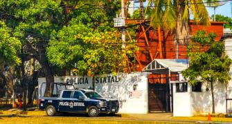 Mexico police car