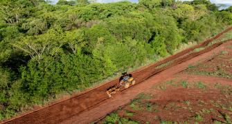 tractor in Brazil