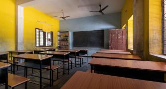 classroom in India
