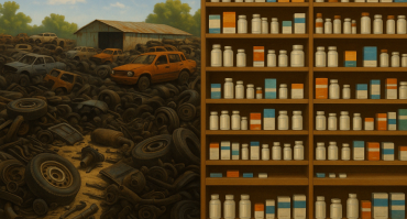 Auto parts and medicines