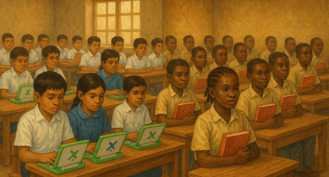 OLPC Peru and textbooks DRC