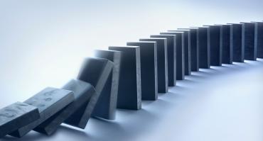 dominoes falling