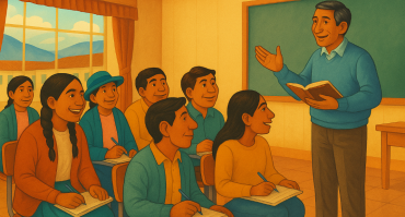Teacher training in Peru