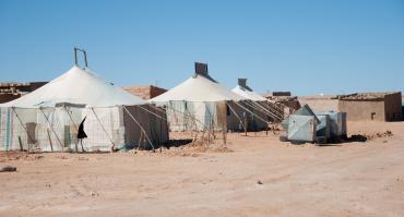 Refugee camp