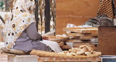 woman working in Egypt
