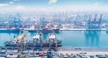 Indonesian port
