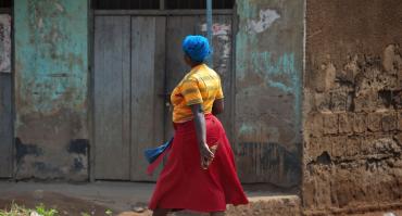 woman in Uganda