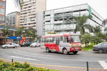 Bus transportation in Lima Peru - Erik González - stock.adobe.com