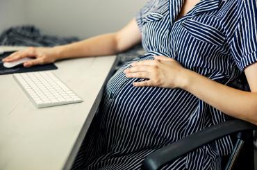 pregnant women at work