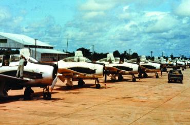 T-28Ds_operating_in_Laos_1964-73