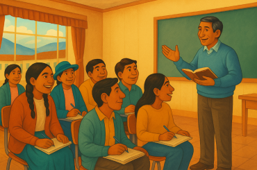 Teacher training in Peru