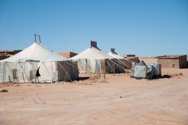 Refugee camp