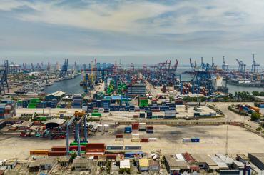 Port in Jakarta