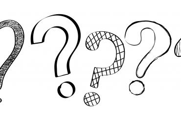 series of questions marks