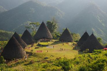 Indonesian village
