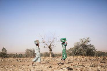 Climate-conflict poverty traps
