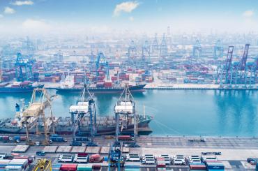 Indonesian port