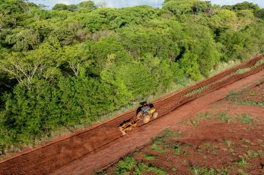tractor in Brazil