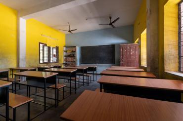 classroom in India