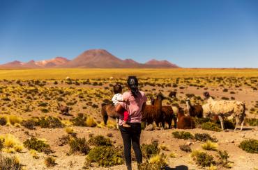 mother and child in Chile