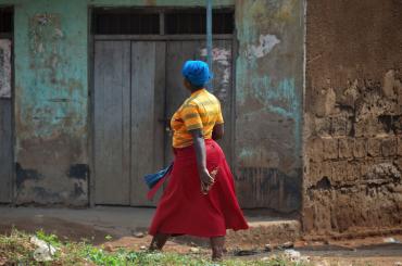 woman in Uganda